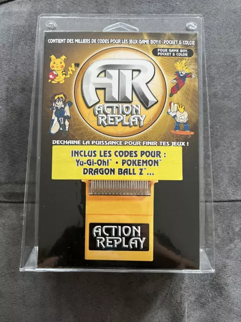 action replay nintendo game boy color pocket advance pokemon zelda blister neuf