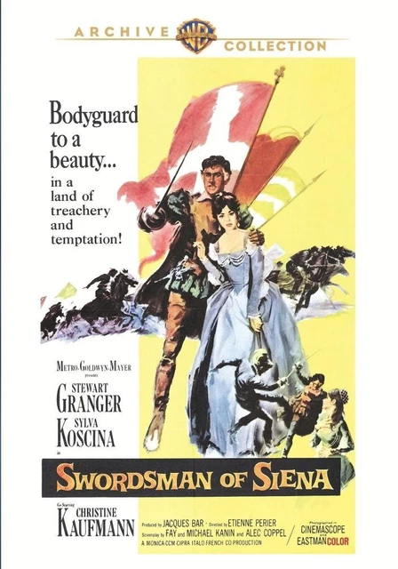 Swordsman Of Siena (DVD) Stewart Granger Sylva Koscina (US IMPORT)