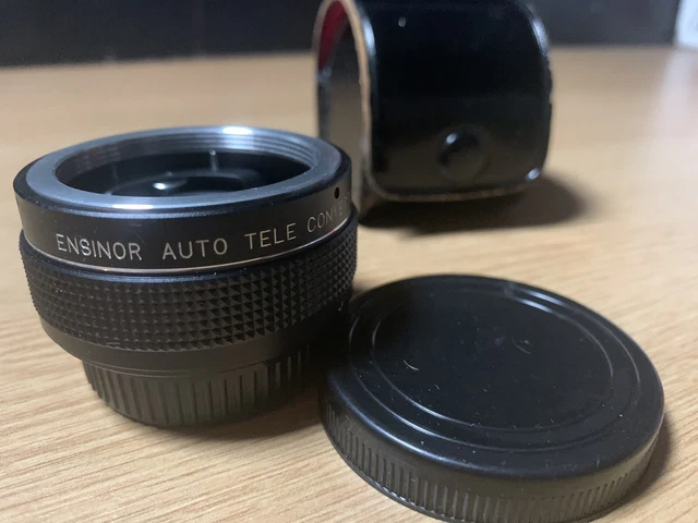 Ensinor Auto Tele Converter 2X Japan ( 40 mm diameter ) with Case
