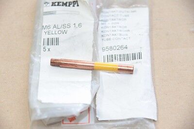 Kemppi NEUF Contact Tube KEMPPI 9580235 M6 AL/SS 1.2mm Orange 