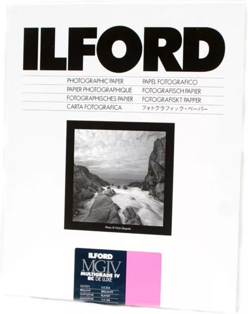 Ilford Multigrade IV RC Deluxe 5" x 7" 100 Sheets Glossy Paper