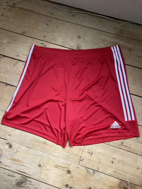 Adidas Red Shorts 2XL Primegreen Aeroready New