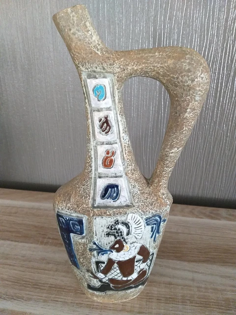 Gourde En Céramique Wukong 700 Ml - Style Rétro Chinois Avec Filet Et Bandoulière