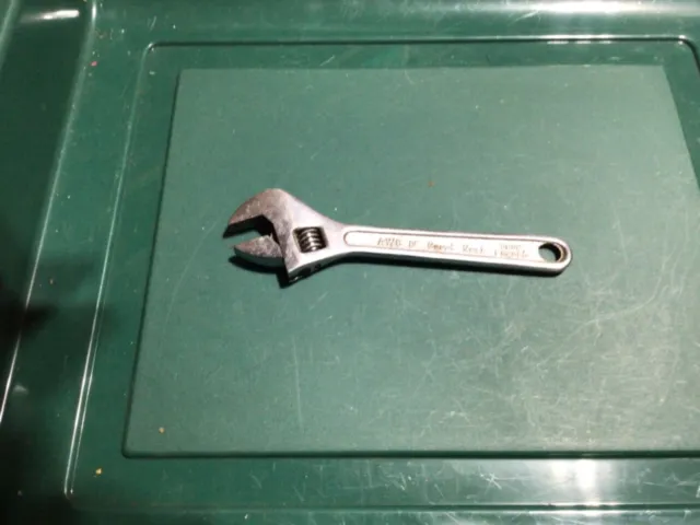 Great Neck AW6 Adjustable Wrench 6" Chrome Drop Forged