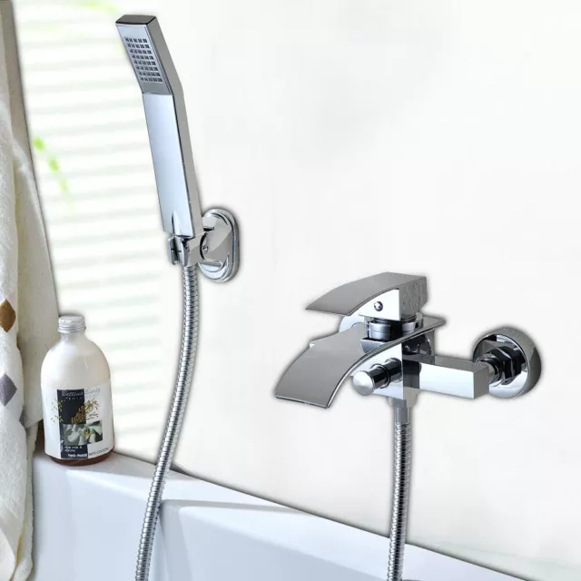 Grifería de bañera cascada grifo de baño grifo de ducha