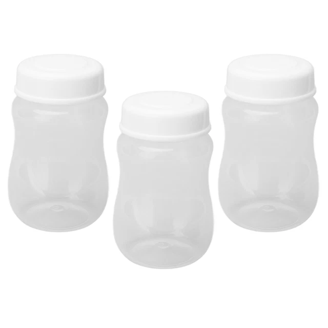Milchaufbewahrungsbecher 3PCS Milchaufbewahrungsbehälter 180ml Für