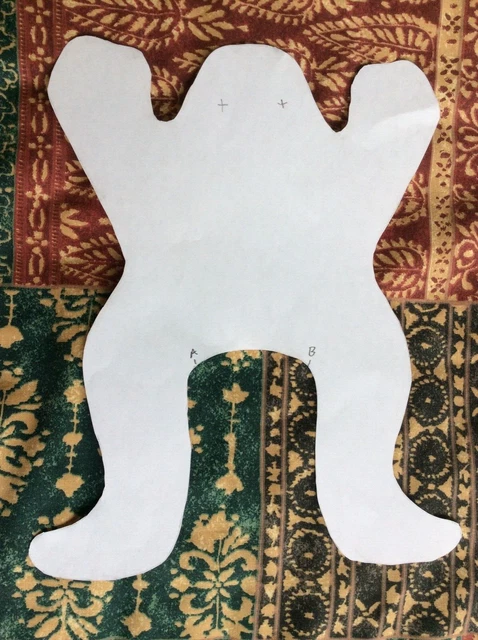 Printable frog bean bag pattern clearance