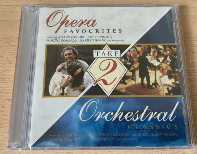 Take 2 Opera Favourites Orchestral Classics Classical 2 Cd Music Album