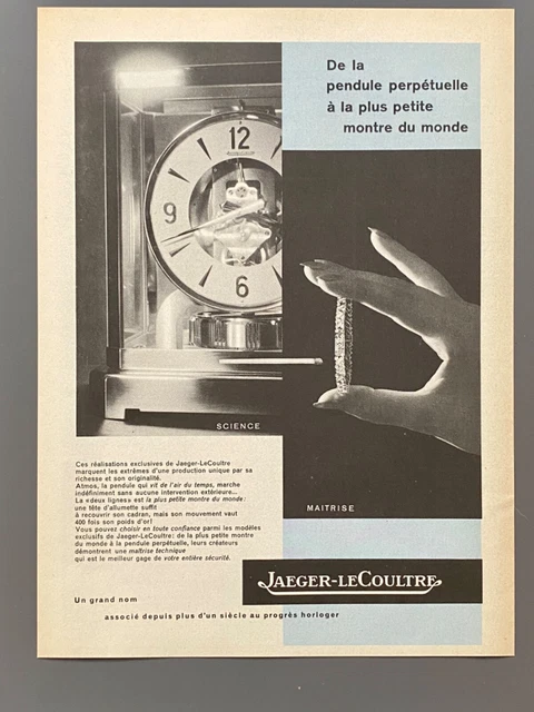 RESSORT MOUVEMENT PENDULETTE 8 jours JAEGER LECOULTRE 207 206 MAINSPRING