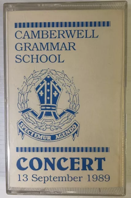 Camperwell Grammar School Concert Music Cassette Tape 13 September 1989
