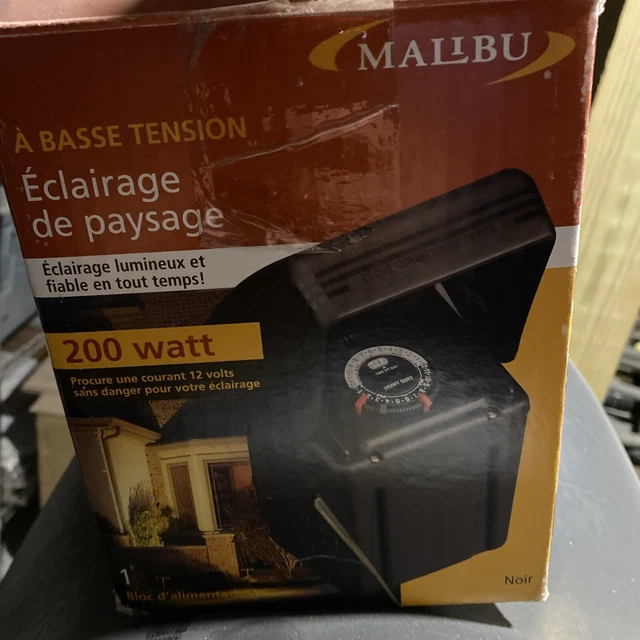 MALIBU ML200RT 200 Watt 12V AC Low Voltage Power Pack Transformer 49.