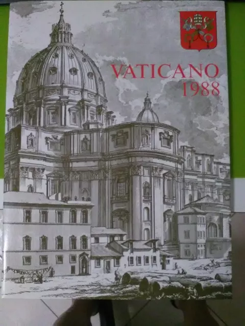 Città del VATICANO libro annuale 1988 come nuovo completo