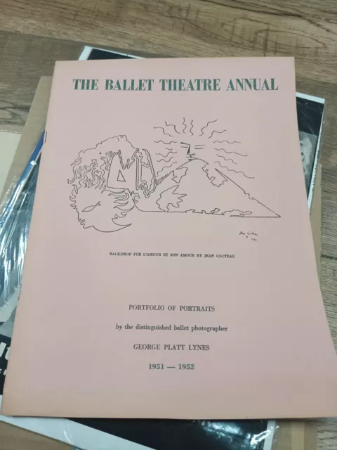 Ballet Theatre Annual 1951 - 1952 Portfolio Portraits George Platt Lynes