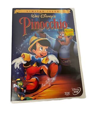 Walt Disney Pinocchio Limited Issue DVD