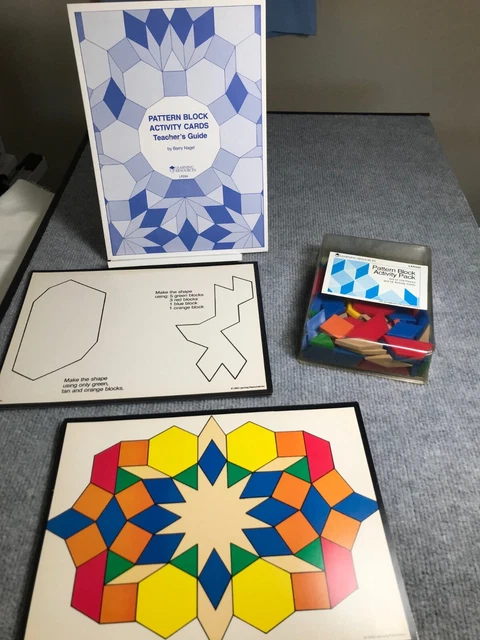 LEARNING RESOURCES PATTERN Block Activity Cards Teacher’s Guide (LR264 ...