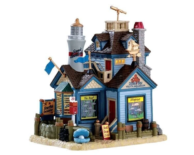 Lemax- Ocean Bay Youth Aquarium #75211X Plymouth Corners