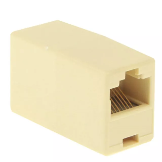 Accoppiatore adattatore di rete connettore LAN Ethernet femmina femmina RJ45