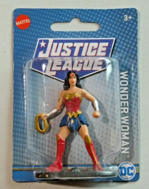 DC Justice League WONDER WOMAN Mattel Micro Collection Miniature Action Figure