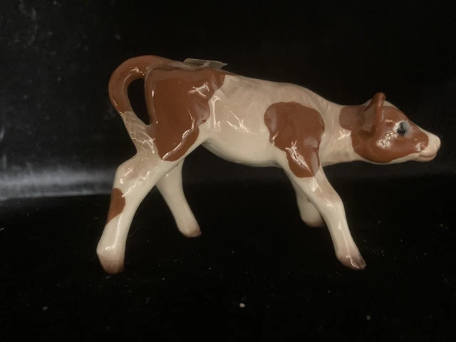 Hagen-Renaker Special Run Guernsey Calf w/label