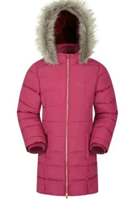 Mountain Warehouse Galaxy Kids Water Resistant Jacket Girls Winter Padded Coat13