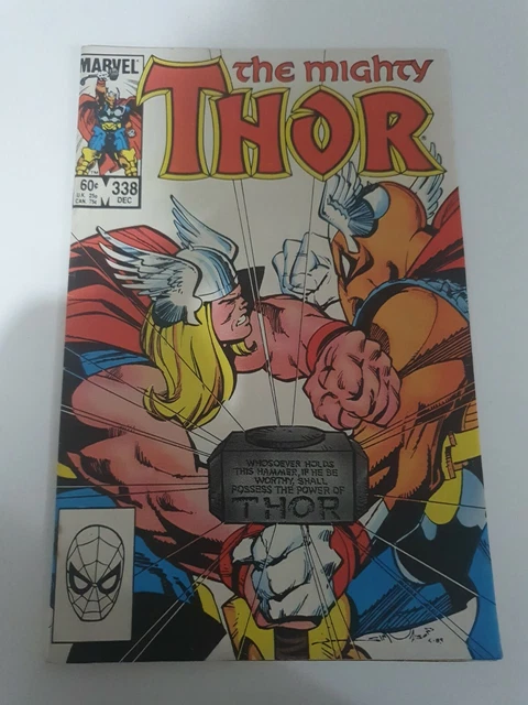 Thor The Mighty #338 Vol 1 Marvel Beta Ray December 1983 338 Comics Books