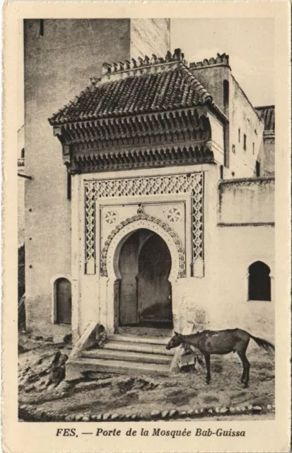 CPA AK MOROCCO FEZ Mosque Gate BAB-Guissa (10326)