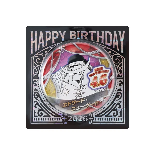 ONE PIECE』バースデイ缶バッジ マーシャル・D・ティーチ EUR 40,81
