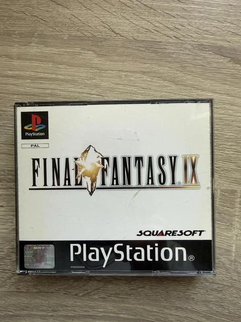 FINAL FANTASY IX Black Label PS1 - Complet Avec Boîte, Notice, PAL Français