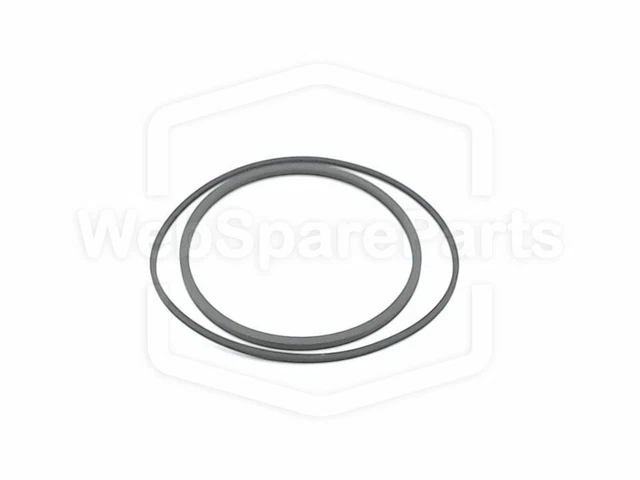 AC 1200 Cinghie Di Ricambio DeckTech Per Cassetta Aiwa AD-F800 - Set Nuovo, Per Riparare Il Deck Cinghie Per Aiwa AD-F800 - Foto 10