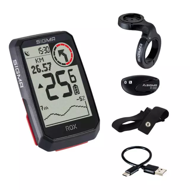 Sigma Sport ROX 4.0 GPS Computer HR Set