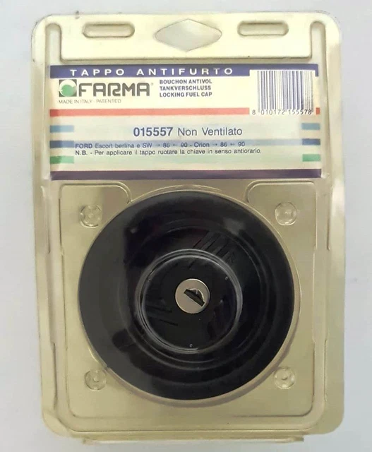 Tapon de conbustible con llave, para Ford Escort berlina Orion Farma