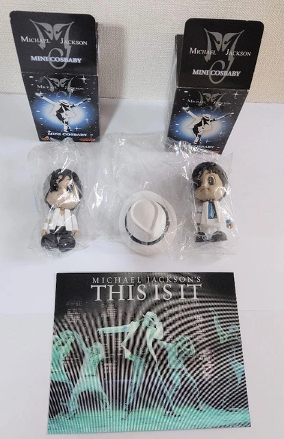 Lot de 2 pièces Cosbaby Michael Jackson avec carte