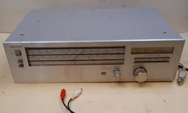 Sony ST333L Tuner FM AM Vintage HiFi Separates 1980s