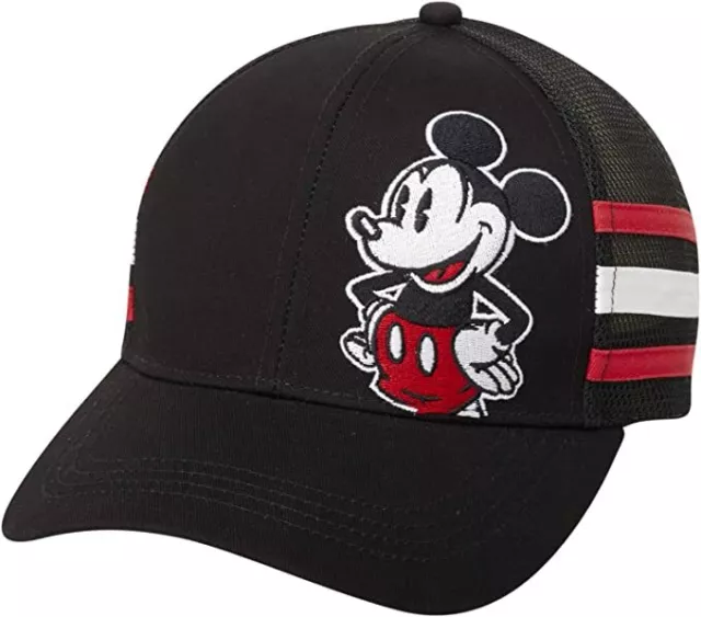 Disney Adult’s Mickey Mouse Hat – Snap Back Baseball Cap, Dad Hat