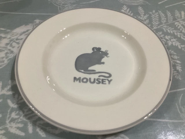 Emma Bridgewater Mousey  6.5  Plate Best New Discontinued