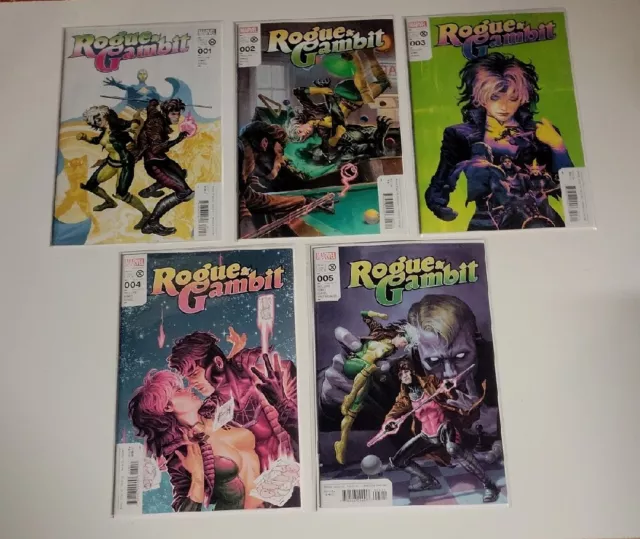Rogue & Gambit (2023) #1-5 Vf+ Complete Series Set Run X-Men Marvel Comics