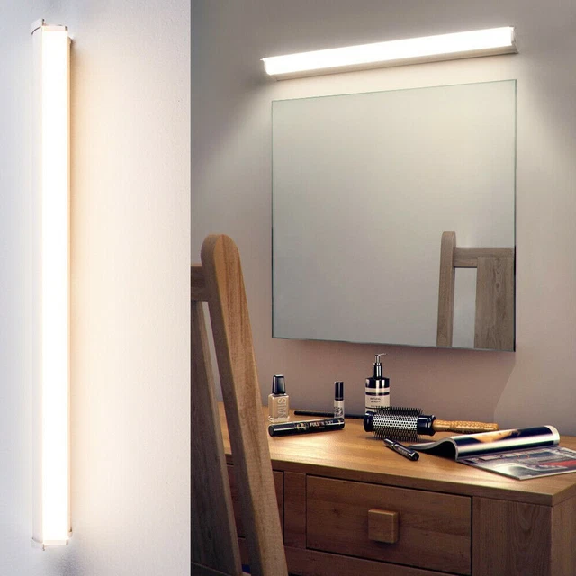 Applique Lampada da parete a led da specchio bagno 6500K silver 9W 12W 18W