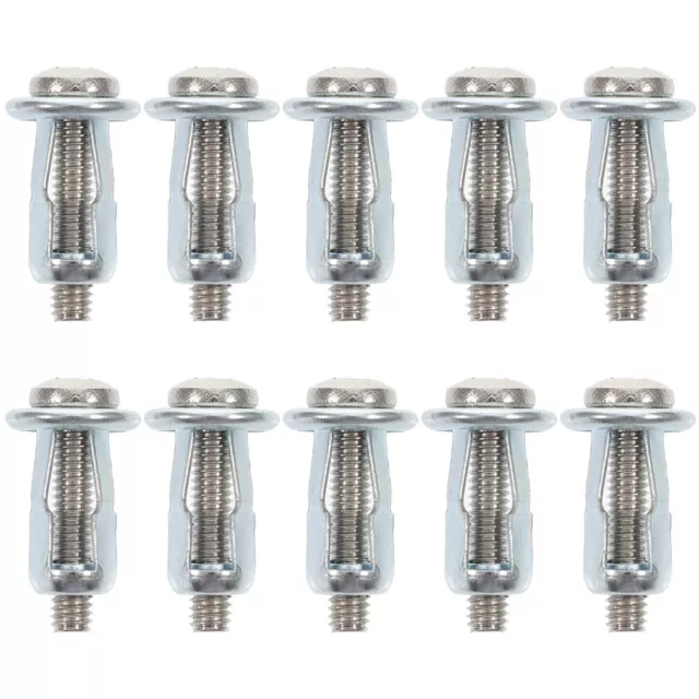 10pcs Hollow Wall Anchor Screw Fastener For Hollow Plastic Sheet Hollow Wall