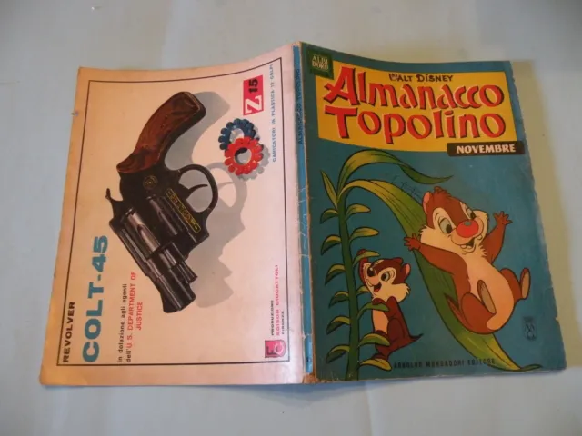 Almanacco Topolino 1964 N.11 Mondadori Walt Disney Orig. Molto Buono Bollino