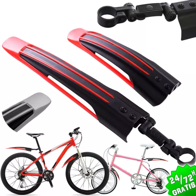 Guardabarros Para Bicicleta Delantero Y Trasero Guarda Barros Set Bicycle Fender