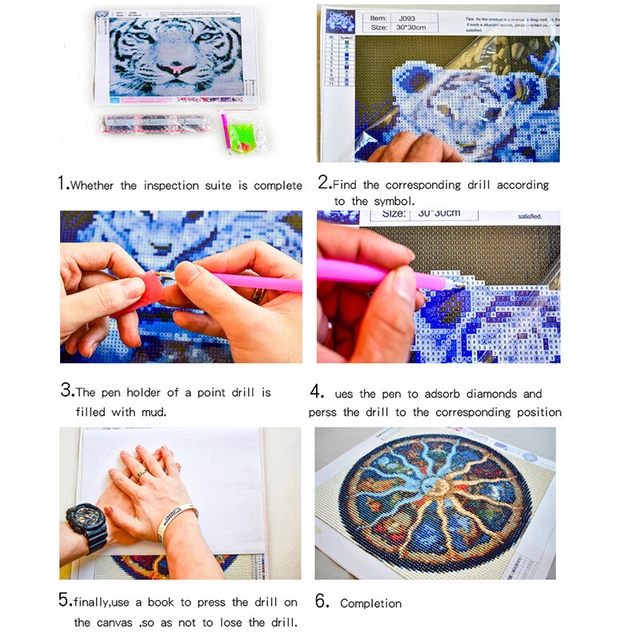 UK Cartoon Full 5D Diamond Painting Mural Stitch Embroidery Cross Craft Art Gift 5