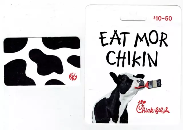 Chick-fil-A * Used Collectible Gift Card NO VALUE * FD-61769