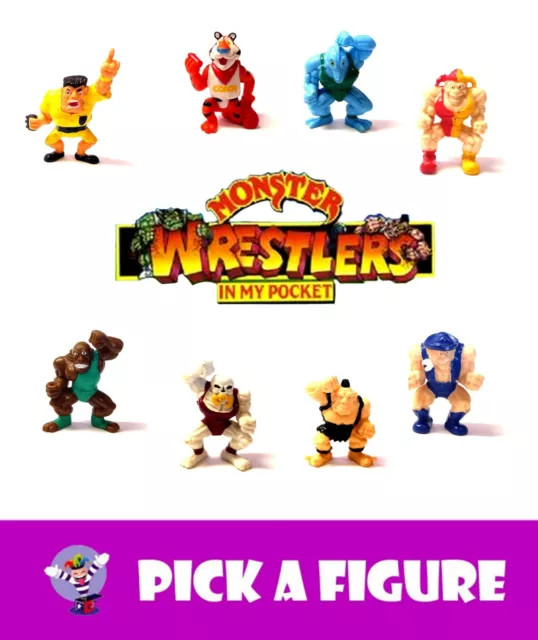 Monster in my Pocket ~ "WRESTLER FIGURES" ~ Loads to Choose From