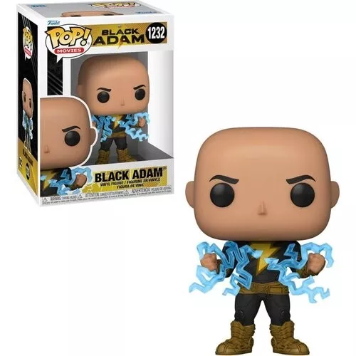 Funko Pop! Movies: DC Black Adam - Black Adam (Lightning Chest) #1232 - NEUF