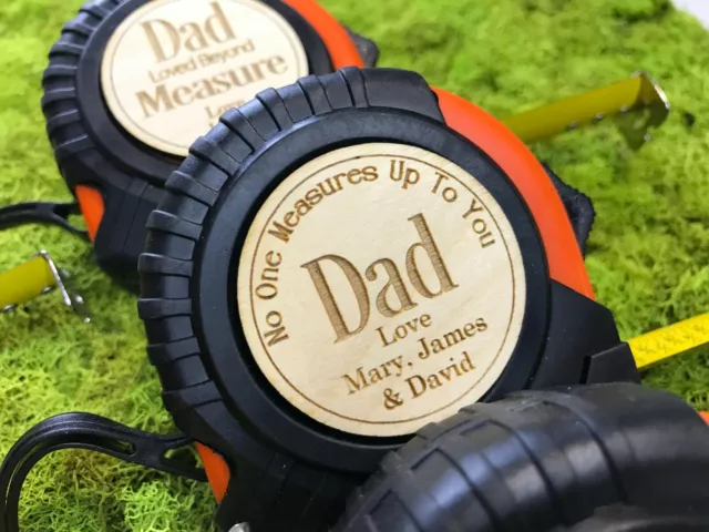 Father's Day Gift Personalized Tape Measure Gift for Dad No One Measures Up