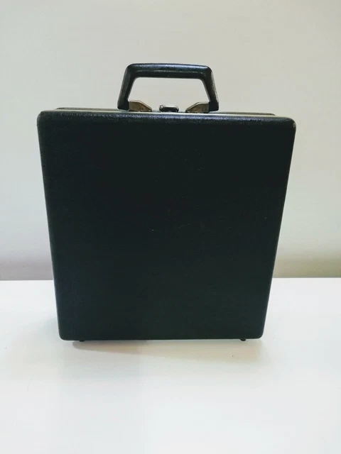 vidaXL Valigetta in Plastica Dura e Schiuma 35 L Nera