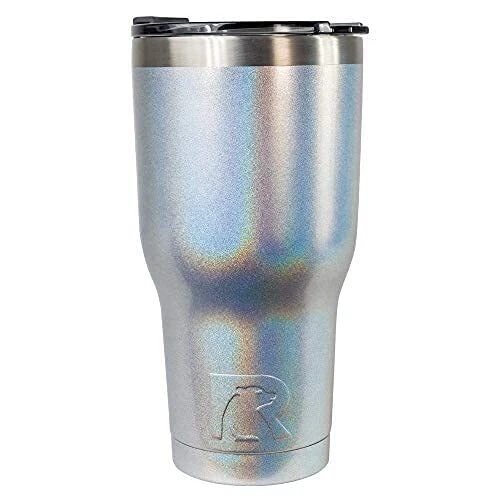 RTIC 30 oz Insulated Tumbler Stainless Steel Coffee Travel Mug with Lid, Spil...