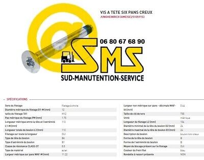 Jungheinrich JUNGHEINRICH AM2000 AM 2000 CHAINE TIGE COMMANDE 040794000 TRANSPALETTE MANUEL 