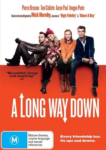 A Long Way Down (2014 DVD) Region 4 AU Brand New & Sealed