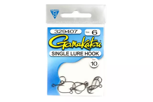 GAMAKATSU SINGLE LURE Hook Size 4 ,8 Per pack (5613) EUR 8,04 - PicClick FR
